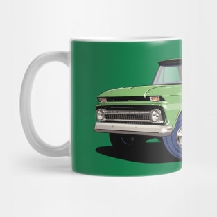 Chevrolet C10 Pickup truck in green Mug